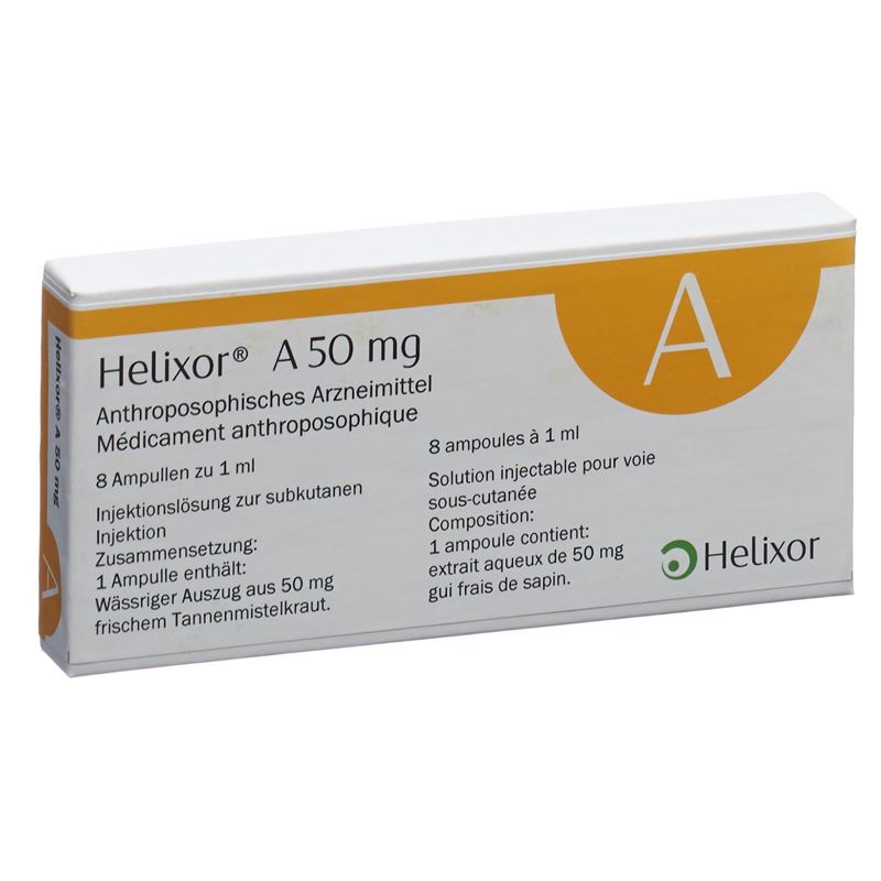 HELIXOR A Inj Lös 50 mg 8 Amp 1 ml