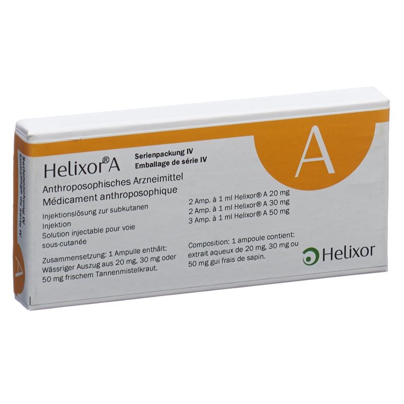 HELIXOR A Serie 4 Inj Lös 7 Amp 1 ml