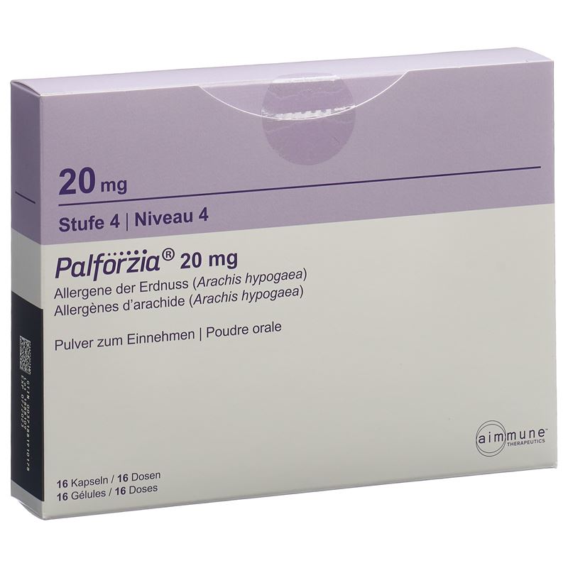 PALFORZIA Stufe 4 Plv 20 mg 16 Stk